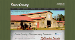 Desktop Screenshot of equinecountryusa.com